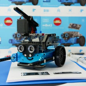 mBot2 LEGO Robots with Powered Arm for Grades 6-12 (6 robots + lesson plans)
